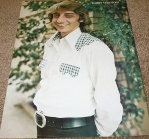  A Vintage Barry Manilow Poster From The "'70's"