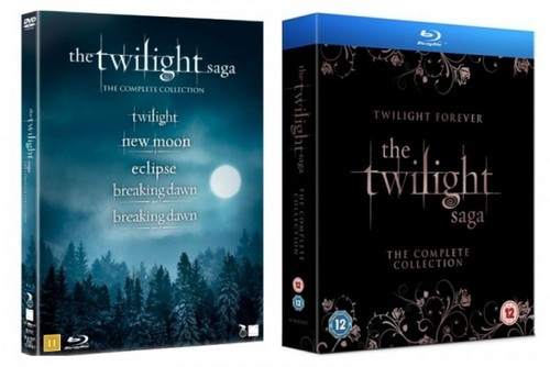 Complet Twilight Saga DVD/ Blu-ray Pack