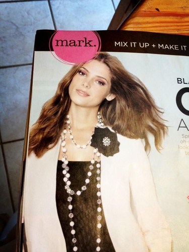  First look; Ashley's Spring 2013 Mark. Cosmetics Campaign.