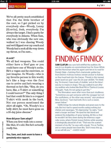 HQ scans from the Catching Fire EW issue 