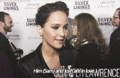 Jennifer Lawrence about Josh Hutcherson and Sam Claflin - jennifer-lawrence photo