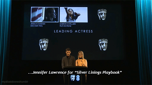  Jennifer's nomination for ''Leading actress''