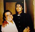 Michael And Manager, Frank DiLeo - michael-jackson photo