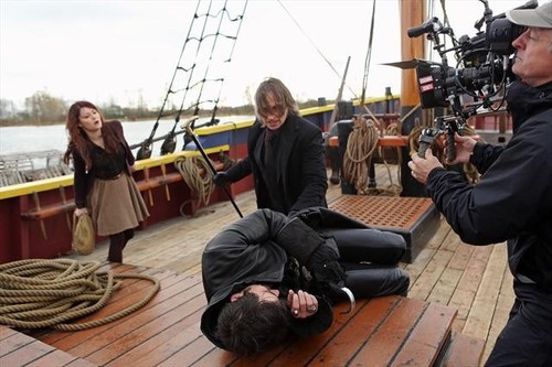  Mr. Gold- 2x11- The Outsider- BTS foto