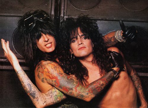  Nikki Sixx and Tommy Lee