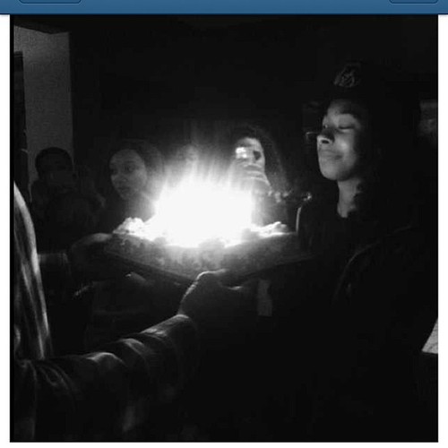 Ray Blowing Out the Candles! 