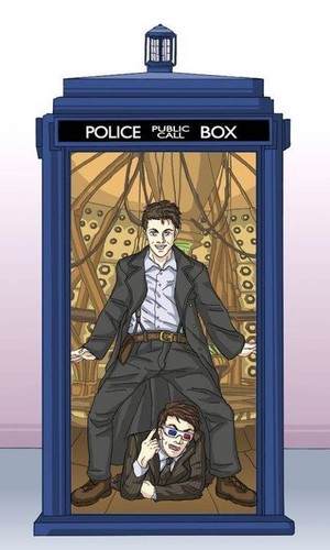 Ten and Rose/Clara Oswald/Opa Doctor Style!