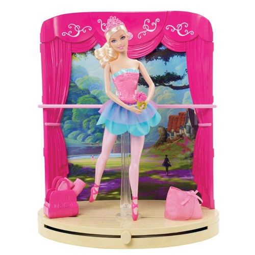  barbie in the گلابی shoes