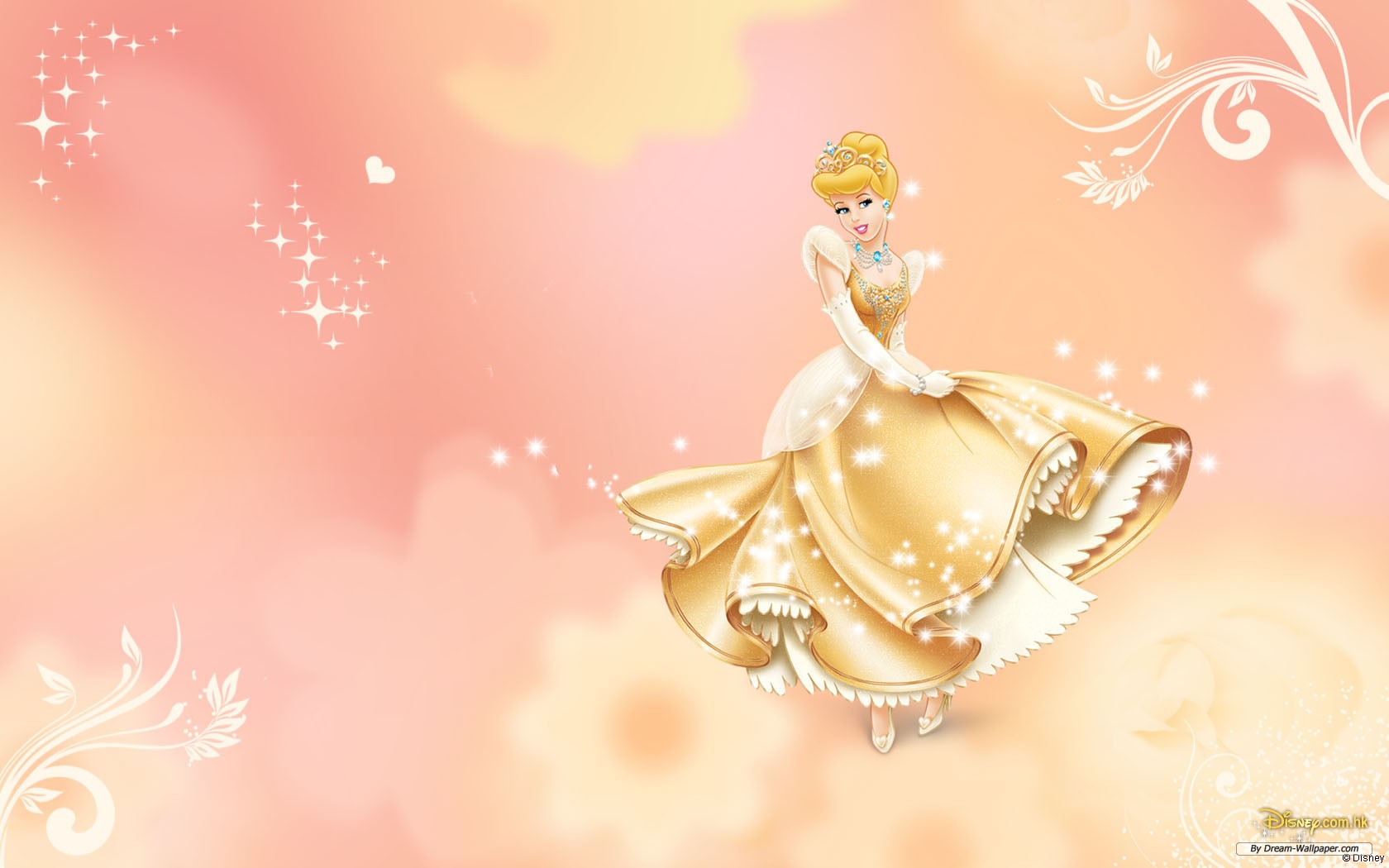 Walt Disney Wallpapers - Princess Cinderella - Disney Princess Wallpaper  (33236784) - Fanpop