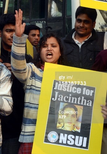  Prince William's wife in London, during a protest in New Delhi on December 15, 2012.