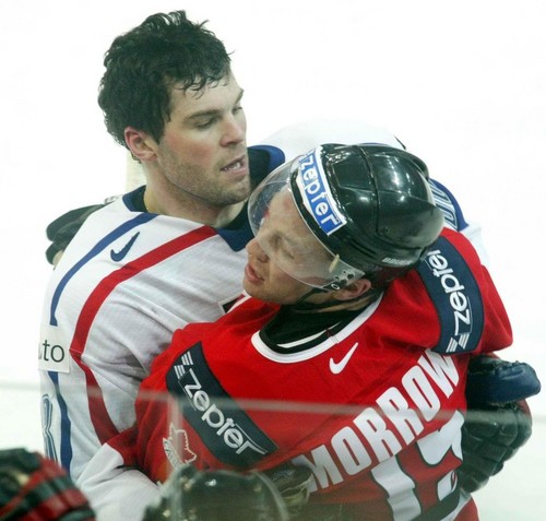 2004: Jagr at the World Championships in Prague struggled current captain of Dallas.