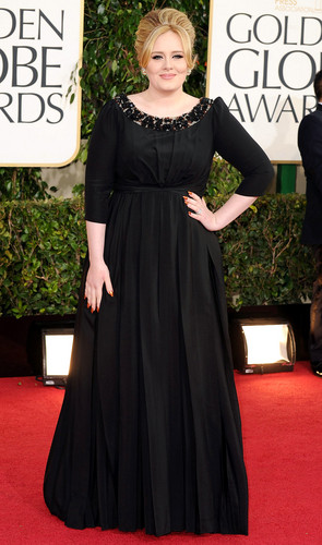  Adele at the 2013 Golden Globes