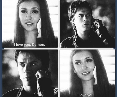 Damon & Elena 4x10 I Love You Damon