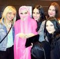 Gaga backstage with fans in Vancouver - lady-gaga photo