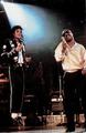 Michael And Stevie Wonder On Tour Back In 1987 - michael-jackson photo
