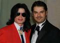 Michael With A Friend - michael-jackson photo