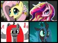Pony Collage - my-little-pony-friendship-is-magic fan art