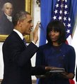 Private Swearing In At The Oval Office - barack-obama photo