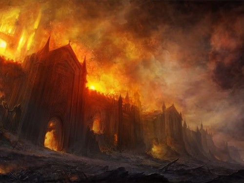  The api, kebakaran Kingdom (Jxara)