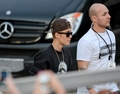 [January 26] Arriving at American Airlines Arena in Miami - justin-bieber photo