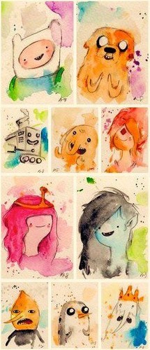  Adventure Time Paintings