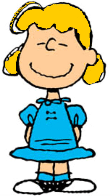 Photo of Blond Lucy for fans of Peanuts. 