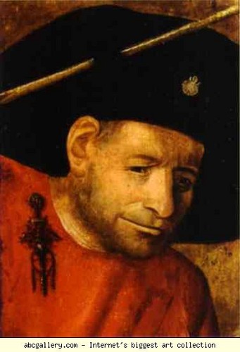  Hieronymus Bosch. Head of a Halberdier