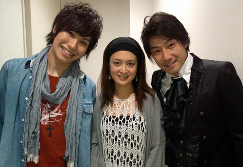  Kouhei (Ichigo), Miki (Rukia) and Tsuda-san (Ukitake)