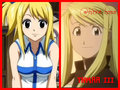 Lucy Heartfilia and Winry Rockbell - anime photo