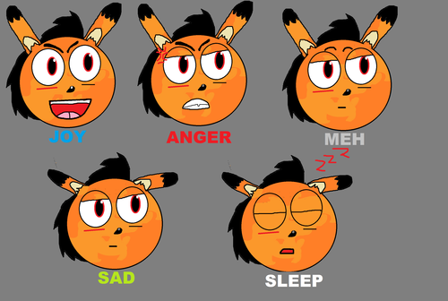  MTL's facial expressions