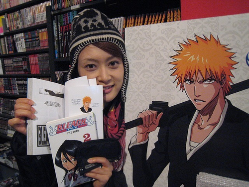 Miki (Rukia) in Belgium for RMB performance at Japan Anime Live (2010)