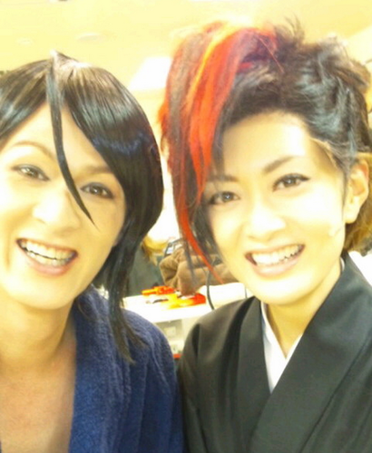 Miki (Rukia) with RMB cast