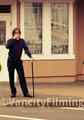 Mr. Gold / Robert playing with his cane ^_^ - once-upon-a-time photo