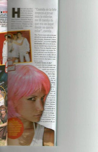 Revista  Paparazzi  -CAMILA BORDONABA  19.08.2011