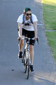Rob on a Bike - robert-pattinson photo