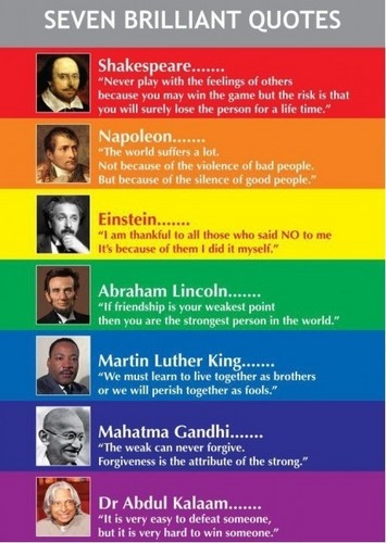  Seven Brilliant Quotes