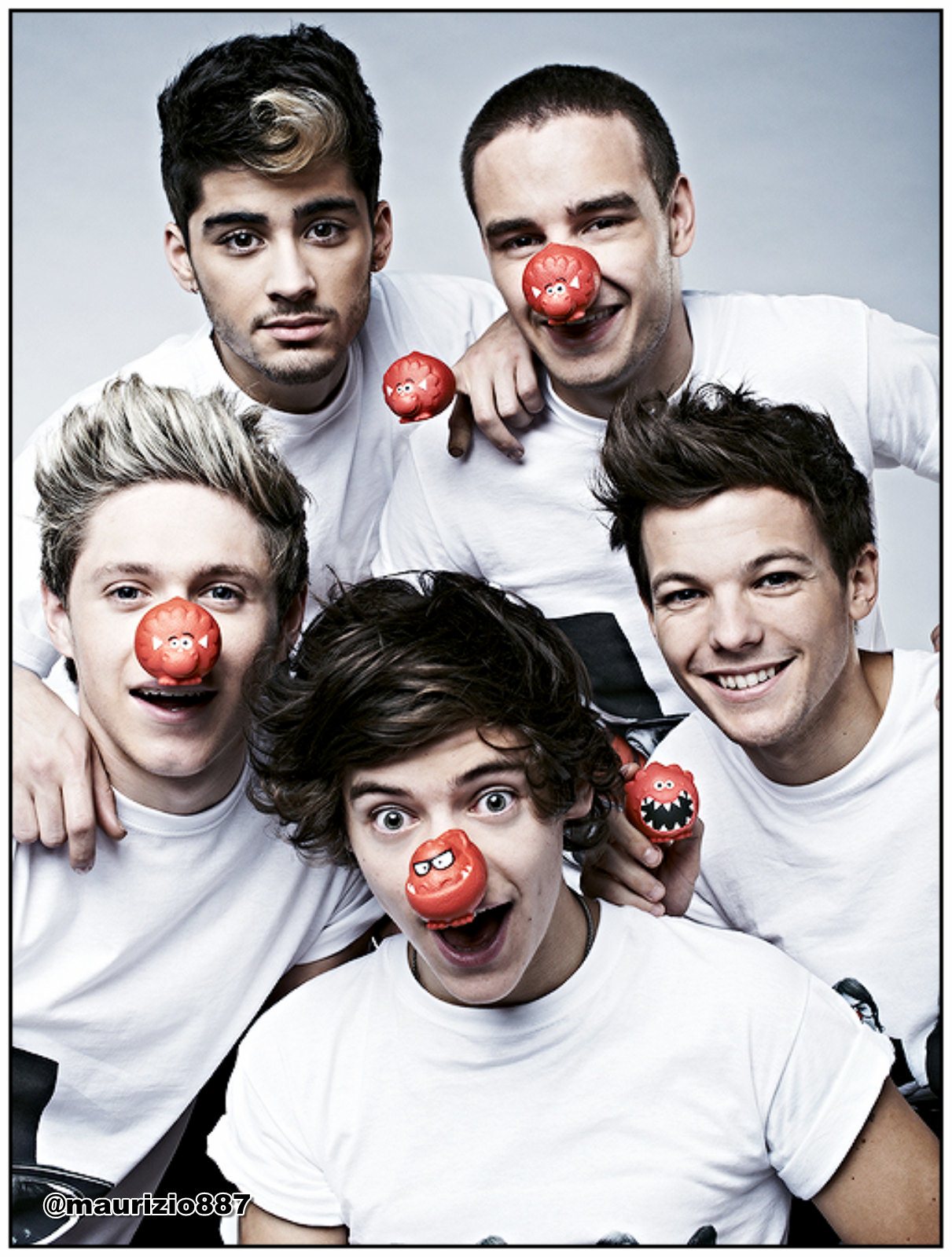 one direction, Red Nose Day - One Direction Photo (33477842) - Fanpop