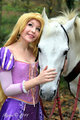 rapunzel and maximus - disney-princess photo