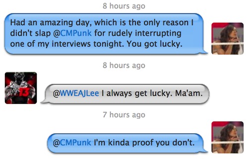  Aj Punk short tweet conversation (Latest)
