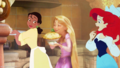 Ariel is keen on cooking! and eating.. :D - disney-princess fan art