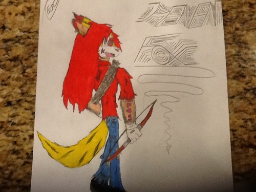 Heaven Fox for my friend (Animefreack100) 