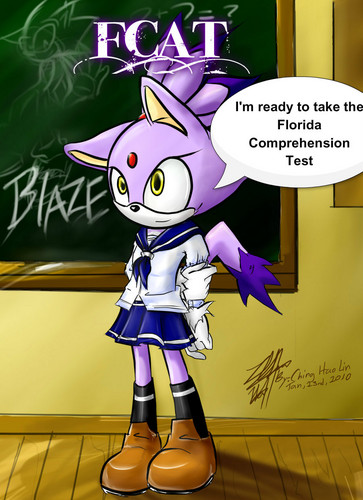 If Blaze can be confident for the test Ты can be too
