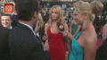 Jen & josh at the Oscars before they knew each other - jennifer-lawrence photo