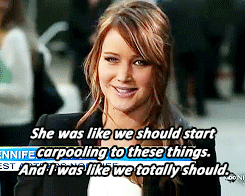 Jennifer Lawrence talks carpooling to the Oscars