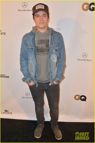  Josh Hutcherson: Lacoste/GQ Super Bowl Party