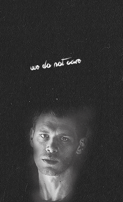 Klaus quote + his humanity