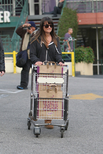  Lea Michele At Whole Foods In Los Angeles - February 5, 2013