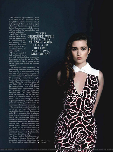 Magazine scans: Vogue Australia (March 2013)