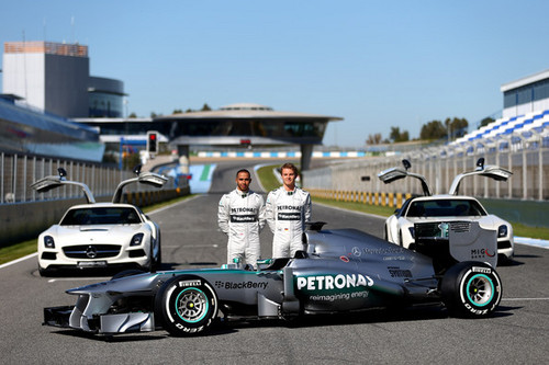 Mercedes GP F1 W04 Launch