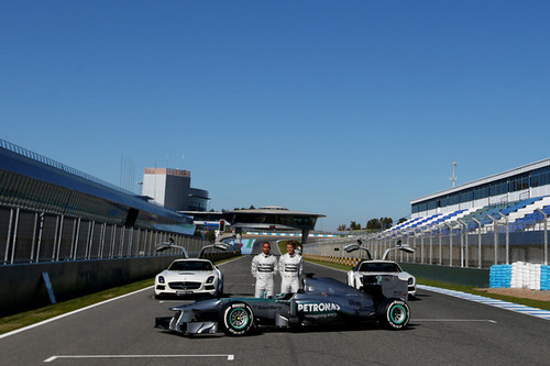 Mercedes GP F1 W04 Launch